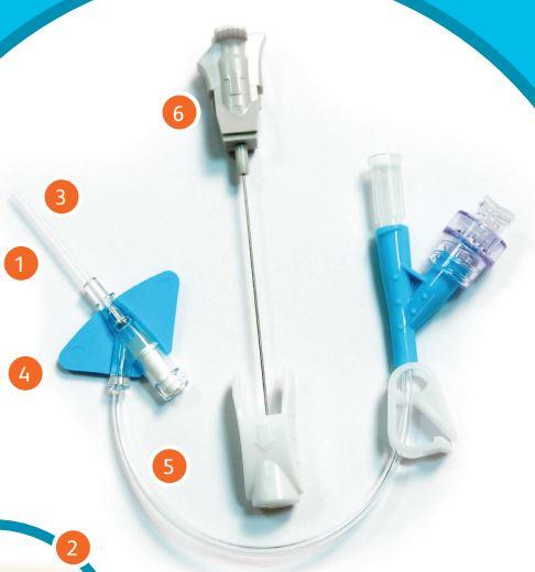 BD Нексіва (BD Nexiva ) в/в катетер закритого типу 22GA(ГА)1.00IN 0.9*25mm(мм)